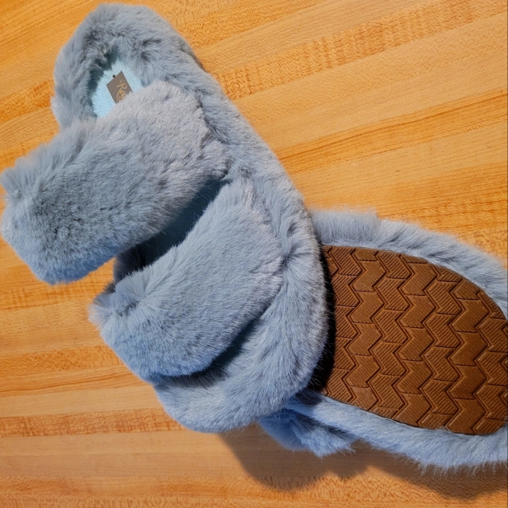 Brand new "Real Fancy" slippers